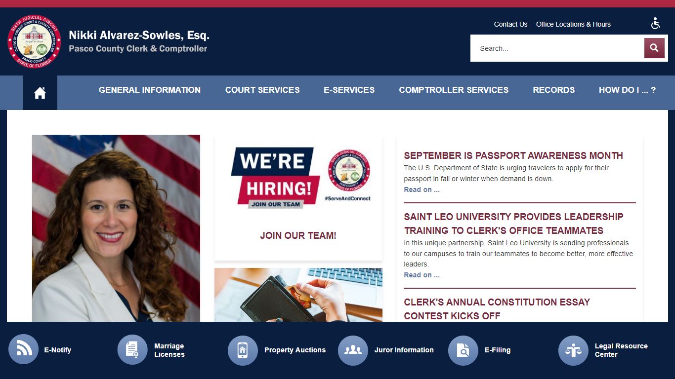 Pasco County Clerk, FL | Official Website